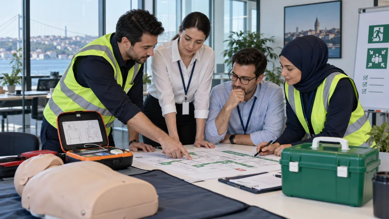 İş Yerlerinde İlk Yardım: Hazırlık, Ekip ve Tatbikat İçin Yol Haritası