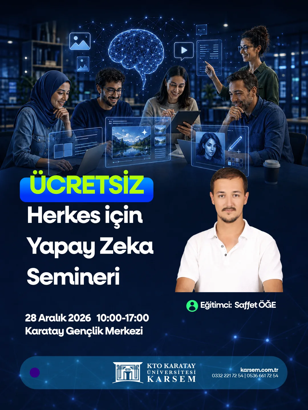 Herkes için Üretken Yapay Zeka Semineri