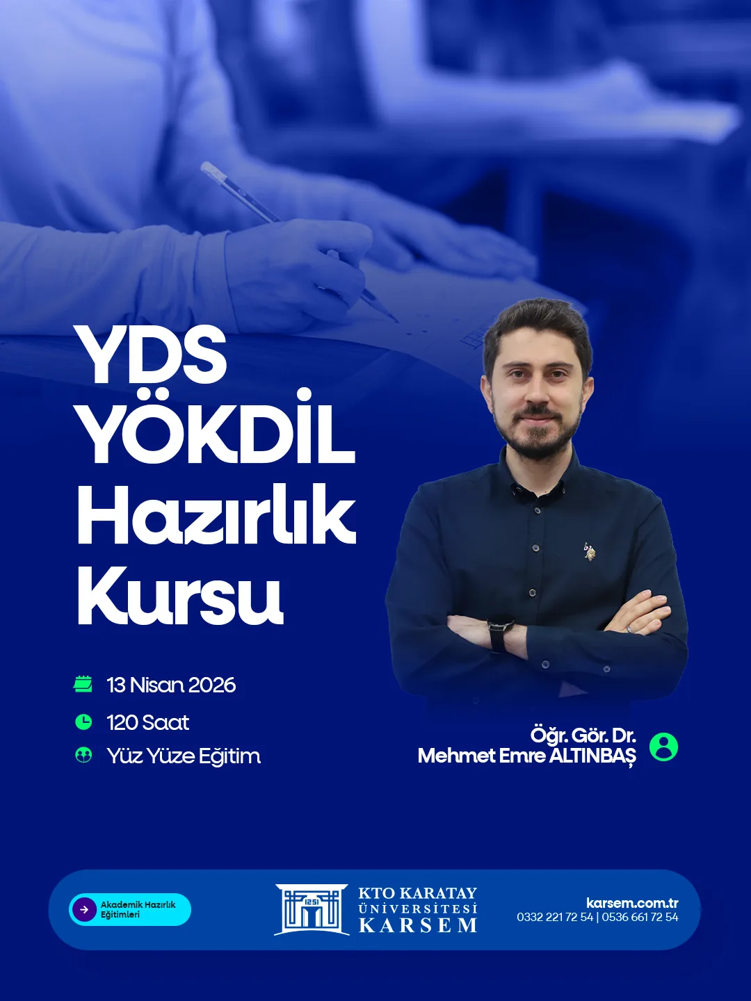 TOEFL / IELTS / E-TEP Başlangıç Düzey Akademik İngilizce Hazırlık Kursu