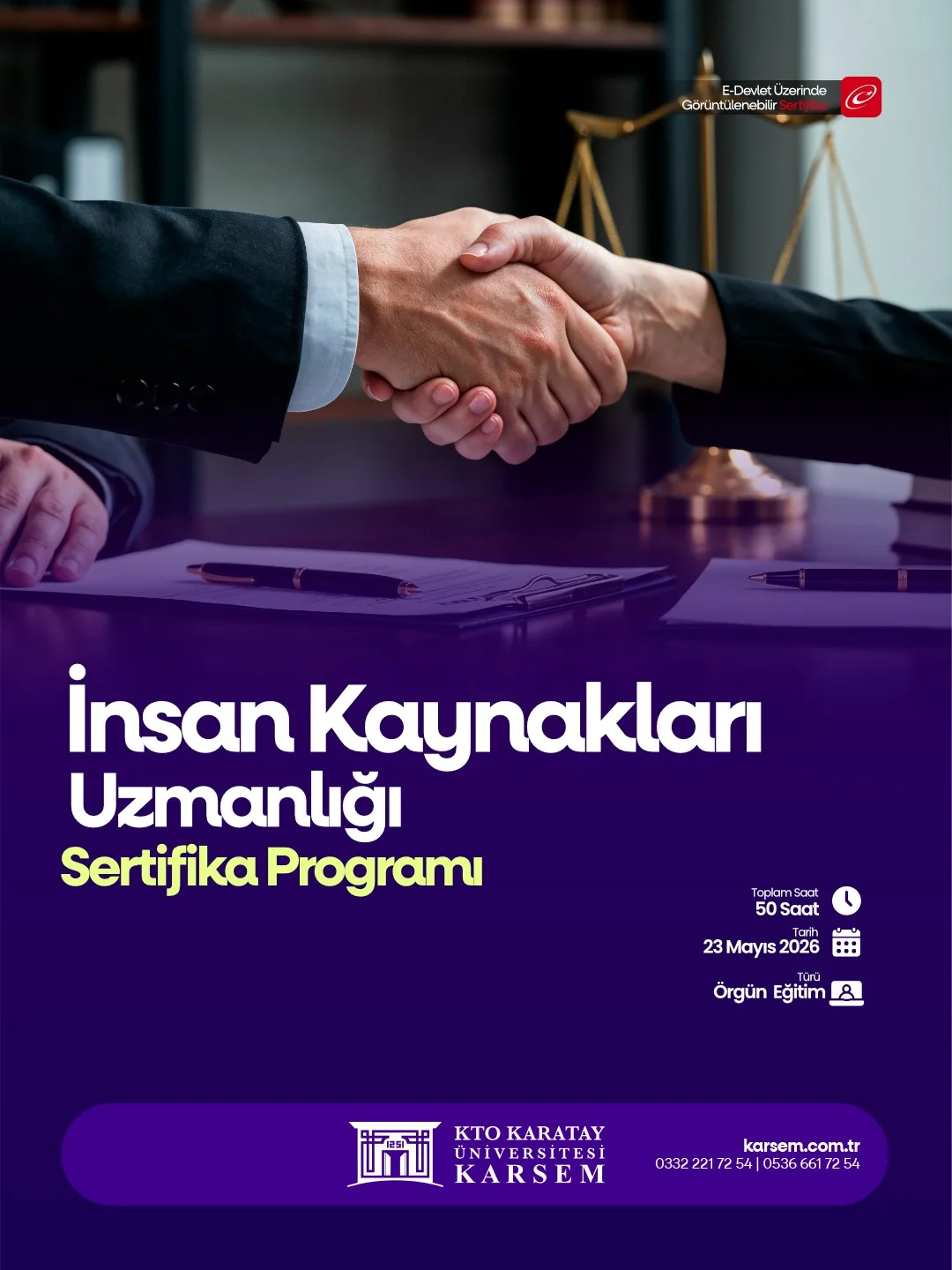 İnsan Kaynakları Uzmanlığı Sertifika Programı