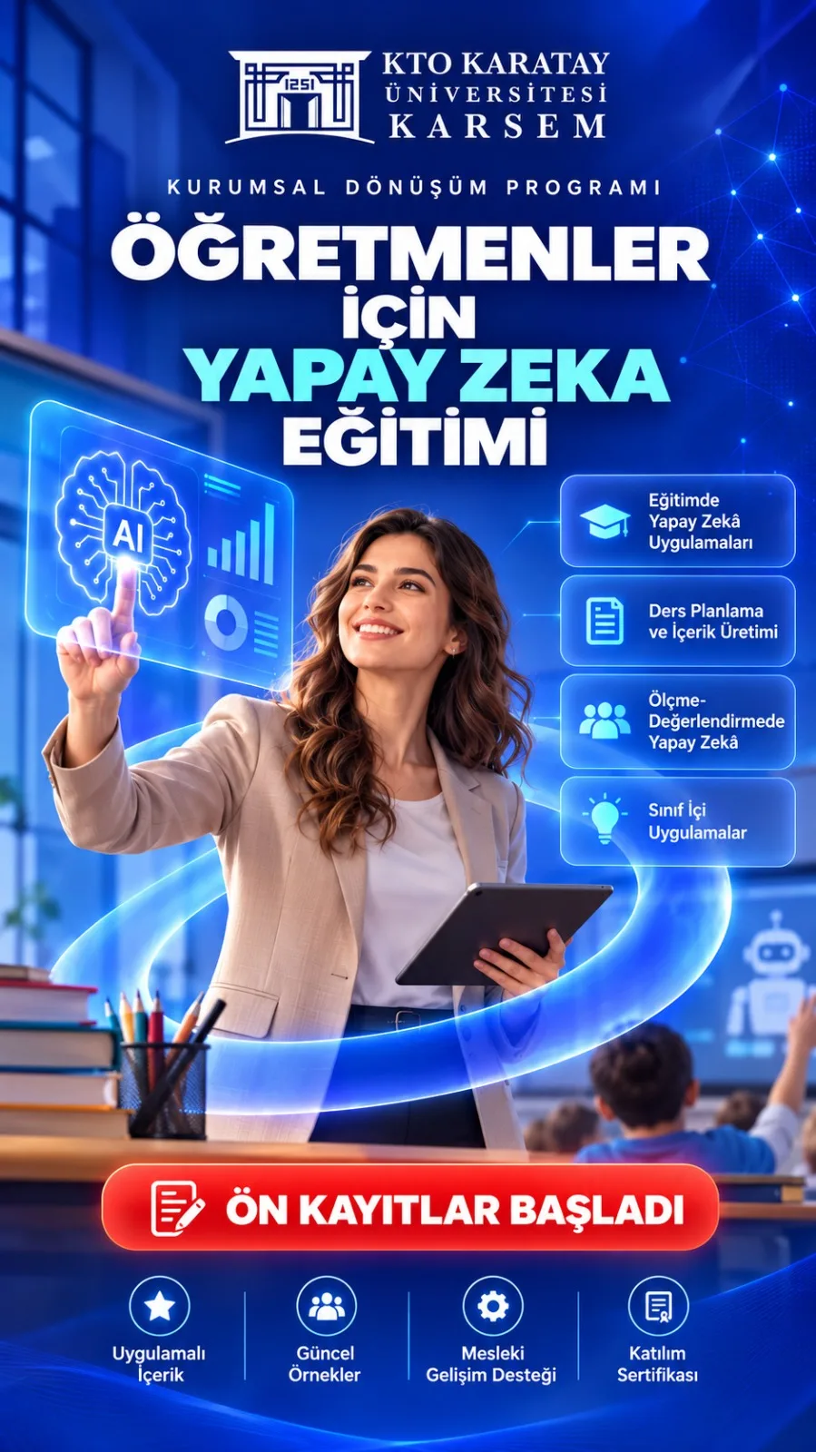 Öğretmenler İçin Yapay Zekâ Eğitimi