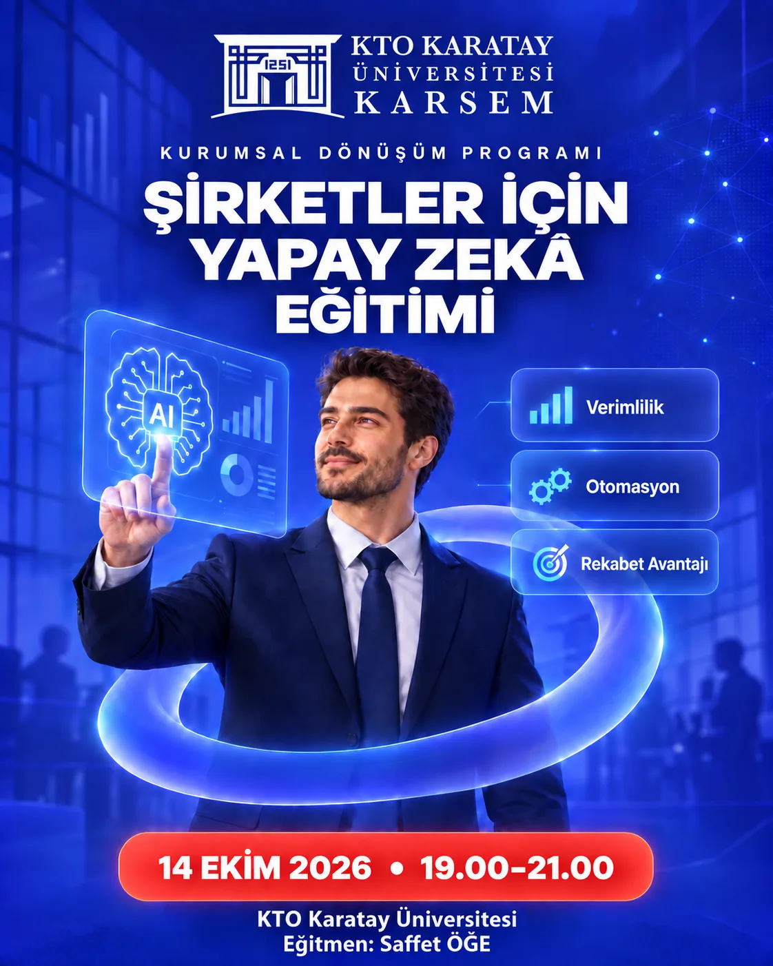 Şirketler için Yapay Zeka Eğitimi